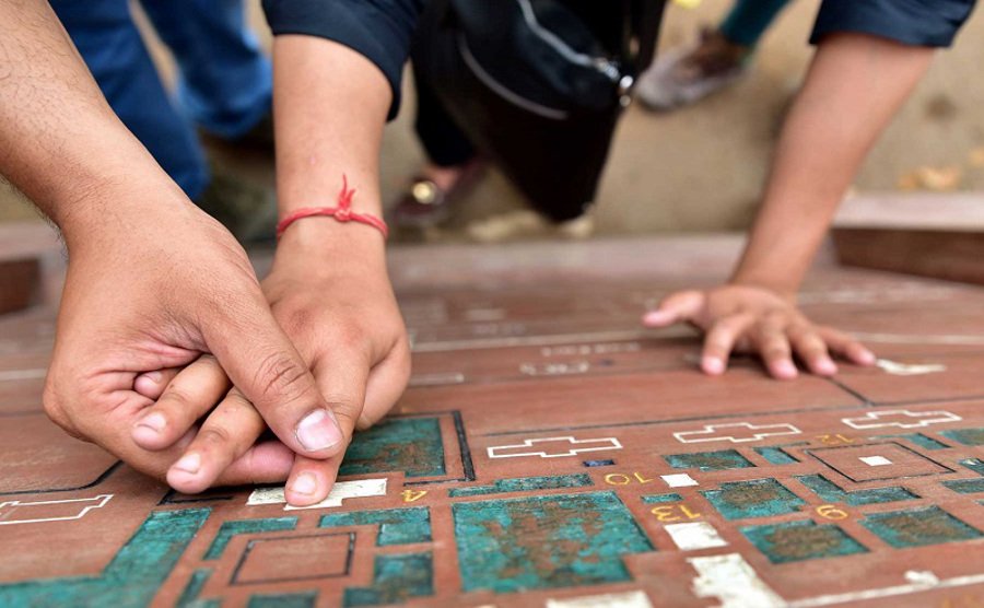 نقشه های شهری با خط بریل